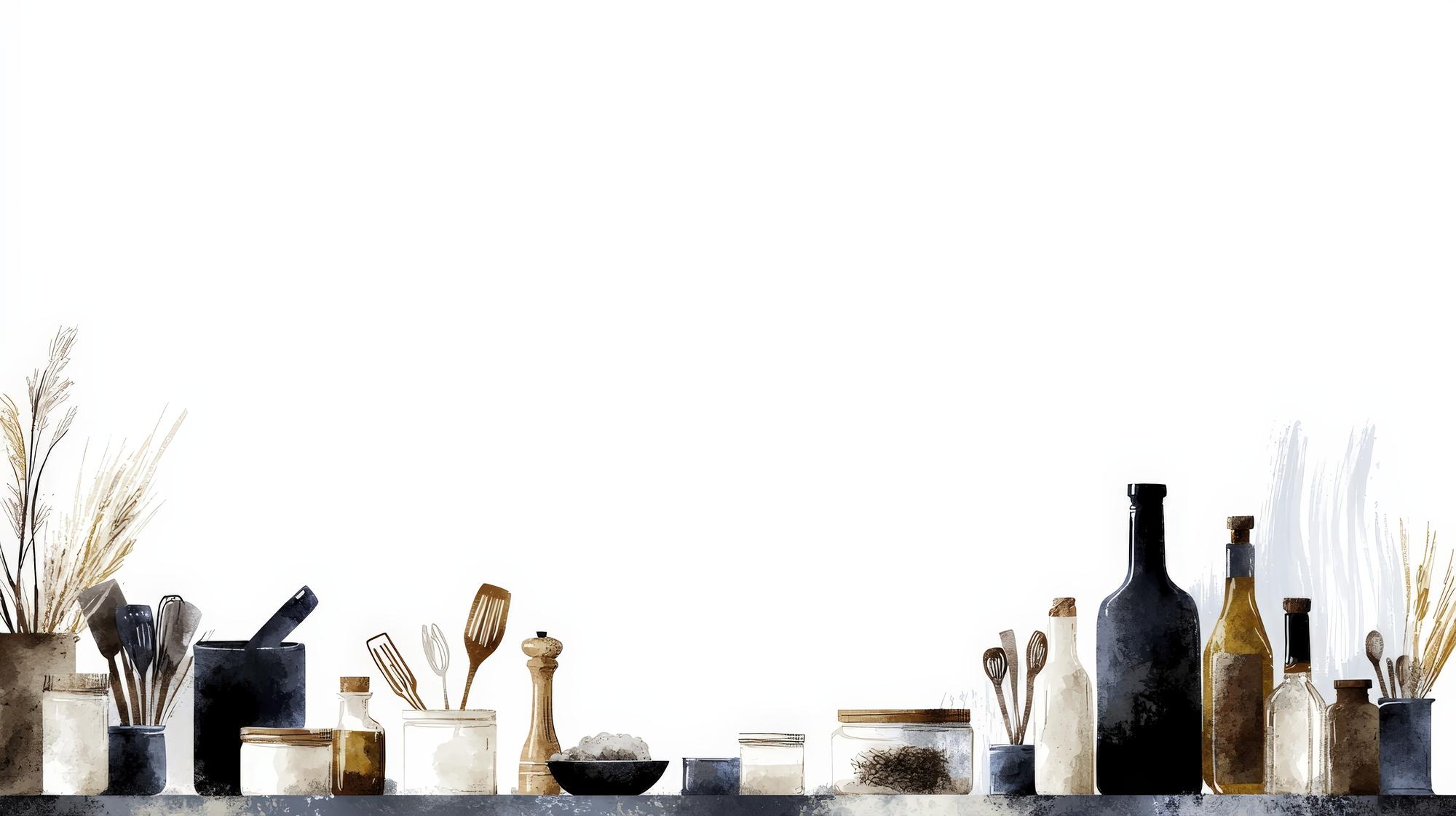 interior atelier culinar cu lumina caldă